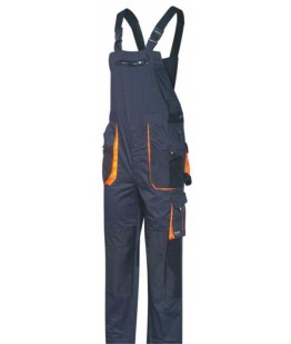 Work uniform with adjustable straps